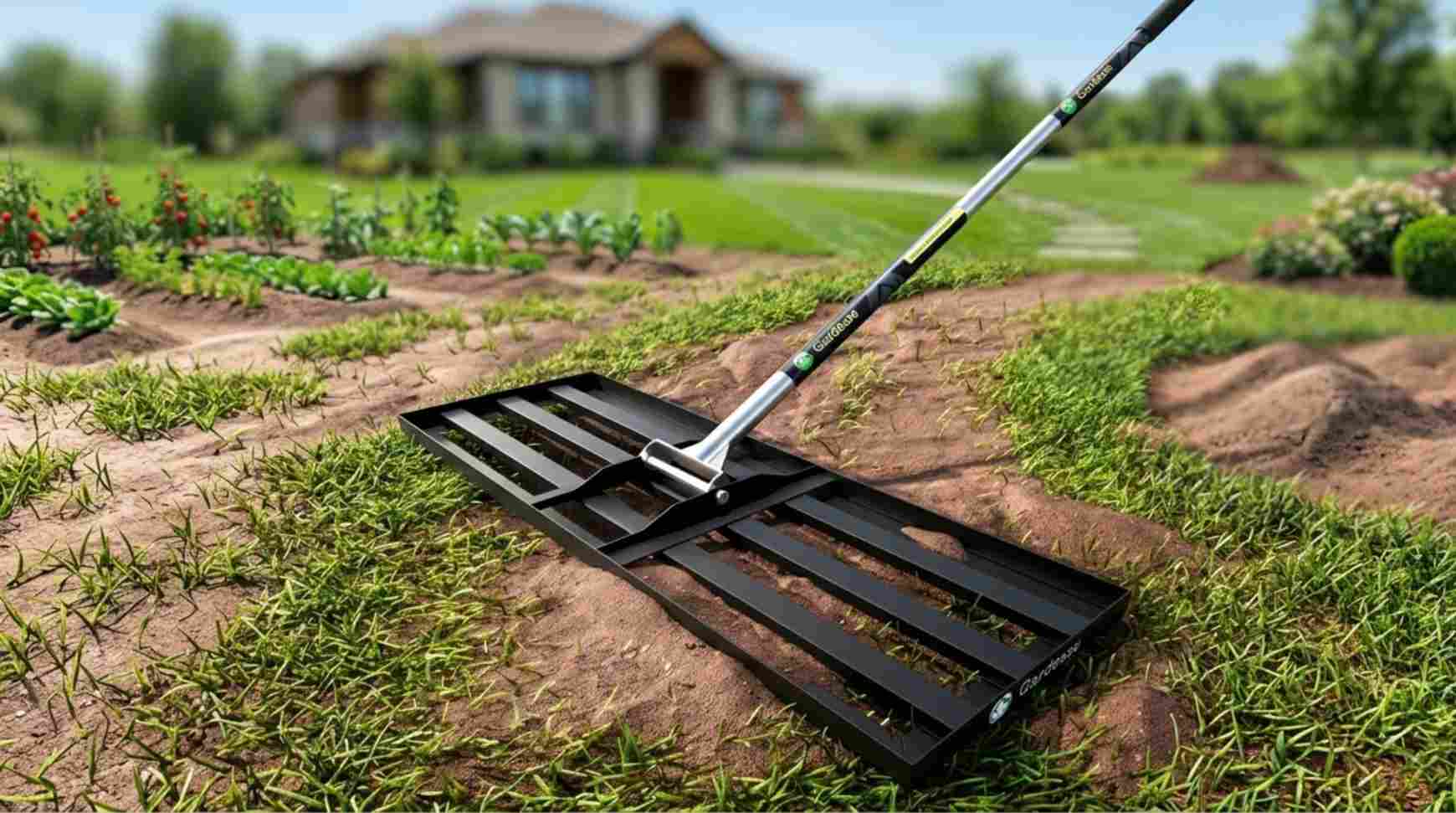 best-lawn-leveling-rakes-for-topdressing-featured